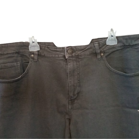 Denim Gold Jeans Stretch Denim Dark Green - Picture 2 of 7